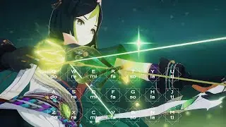 『Tighnari Demo ティナリ 実戦紹介』Genshin Impact Windsong Lyre | 風吹きのライアー