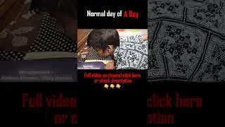 Normal Day Of a BOY  #trending#rajgrover #ombhai #comedyvideo #comedyshorts#ashishchanchlani #shorts