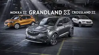 Opel X-range with certain X-tra: Crossland X, Mokka X, Grandland X