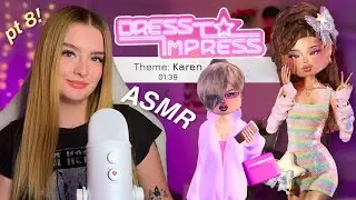 ASMR playing roblox DRESS TO IMPRESS as a TRENDSETTER! ✨👗 *close whispers*