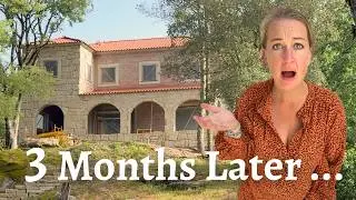 We Left Our Dream Stone House Build in Portugal… and Came Back to This