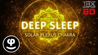Solar Plexus Chakra Deep Sleep Meditation (432 Hz) with binaural beats