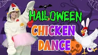 Chicken Dance HALLOWEEN! 🎃 | Halloween Songs for Kids | Brain Break