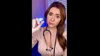 ASMR The Toxic Nurse Exam 