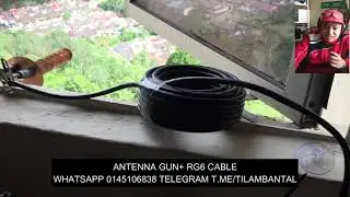 ANTENNA GUN + RG6 CABLE