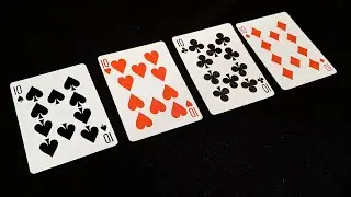Супер ВИЗУАЛЬНЫЙ фокус с картами чтобы удивить друзей Обучение