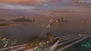 World of Warships Fletcher vs Shimakaze 