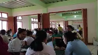 yel-yel ceria kegiatan guru penggerak kab. Manggarai level SMA/SMK