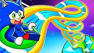 ¡SONIC Sobrevive a Los TOBOGANES MAS ALTOS en Roblox!