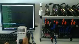 Bit 49 A6 miner 164 MH/s Ethereum--6x RX580--Mines 57+ Altcoins!
