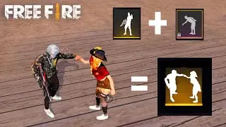 RETO: ENTRO A LA ZONA SOCIAL PARA HACER EMOTES de dúo EN FREE FIRE SIN LA CHICA DE LOS EMOTES!!! 😂
