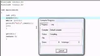C Programming Tutorial   13   Seeding Random Numbers   YouTube 360p