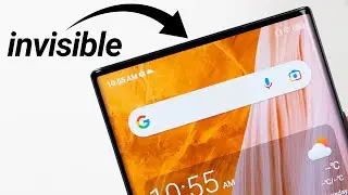 This under-display selfie camera is completely INVISIBLE