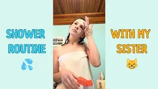 GRWM - Shower Routine with my sister 😸