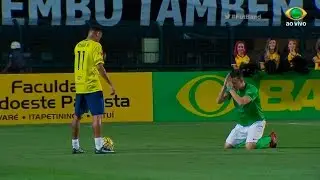 Neymar dá drible ESPETACULAR no Fred do Desimpedidos!