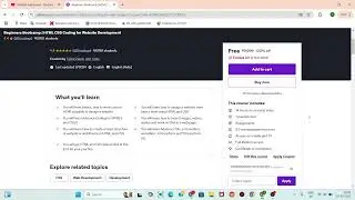 Providing Free Udemy Course - Beginners Bootcamp | HTML CSS Coding for Website Development