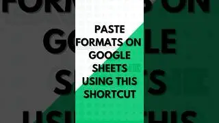 How to copy and paste formats in 