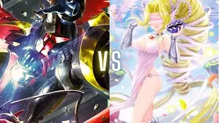 BUDGET IMPERIALDRAMON VS YELLOW HYBRID BATTLE