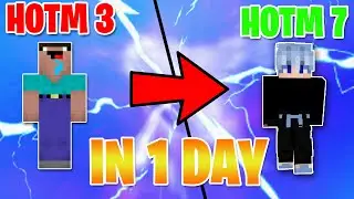 HOTM 7 IN 1 DAY? Loot From 50 Nucleus Runs | Hypixel Skyblock