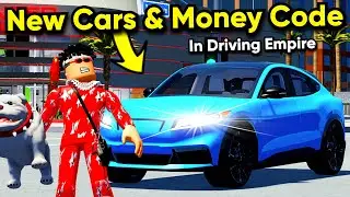 *NEW* MONEY CODE & CARS IN DRIVING EMPIRE!