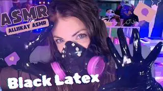 ASMR Black Latex and Mask