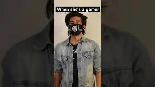 When your Girlfriend is a Gamer #shorts |Manning up |