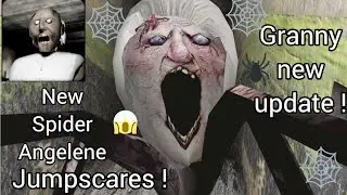 Granny new sewer update 😱 | New angelene spider jumpscares