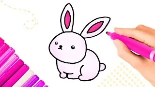 How to draw a hare? كيفية رسم الأرنب؟ Cómo dibujar una liebre?