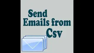 Send Emails from Csv