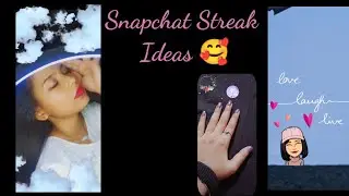 Snapchat Streak Ideas 2021😍       #YouTube#viral#support#snapchat