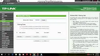Blocking MAC Address in TP Link Router