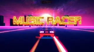 Оформление фона для разговорного видео. Music Racer!