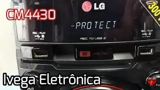 Som LG CM4430 ,sem som, s-proctetion, 