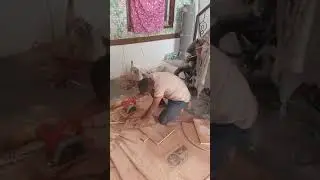 सीमेंट की अलमारी क ऊपर लकड़ी की अलमारी ||How to make a wooden cupboard over a cement cupboard