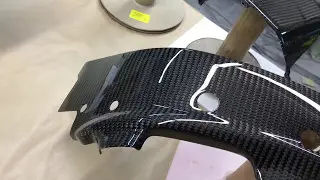 Yamaha R6 carbon fiber frame cover