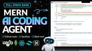 MERN AI Coding SaaS App with Node.js & React - GitHub, Bash, Sandbox, Command Code | Full Course