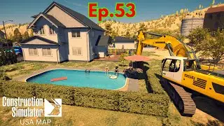 US Map Ep.53 Swimming Pool Construction Simulator