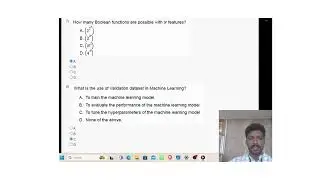 NPTEL Week1 Assignment answers Introduction To Machine Learning   IITKGP