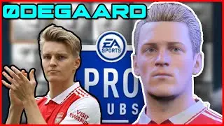 FIFA 23 Martin Ødegaard Pro Clubs Look alike