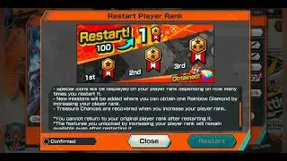Restarting Player Rank from Level100 to Level1 | One Piece Bounty Rush