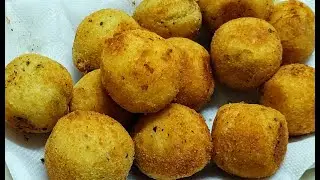 COMO FAZER BOLINHO DE MANDIOCA COM CARNE MOÍDA #aipim #carneseca
