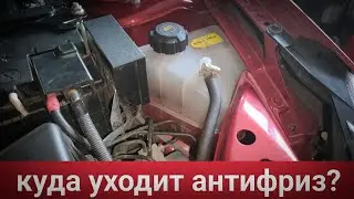 LADA GRANTA FL WHERE IS THE ANTIFREEZE GOING?
