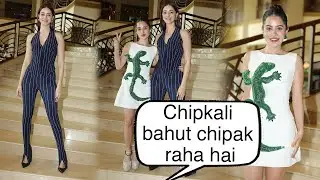 Chipkali बहुत chipak रहा है! Urfi Javed & Ananya Panday | Follow Kar lo Yaar | Call Me Bae