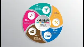 CorelDRAW X7 Tutorial BUSINESS INFOGRAPHIC DESIGN 1 with Wajid Corel GrpahiX