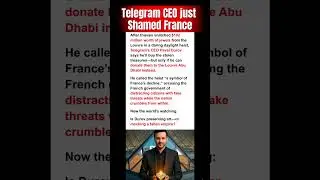Telegram Founder Mocks Macron