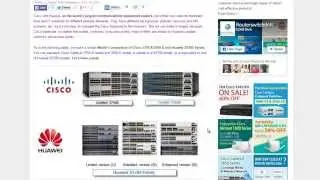 Cisco 3750-X/3560-X vs Huawei S5700 GE Switch Models