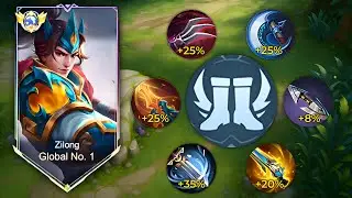 This FULL CRIT ZILONG Build MELTS Everyone! (Broken 2025 Build)”