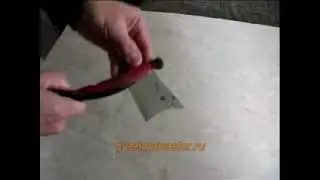 Как переделать поломанную рукоятку кухонного ножа?