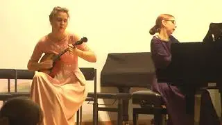 Анастасия Раева - Маргарита Ансерова    И.Тамарин концерт  для домры, 2 ч