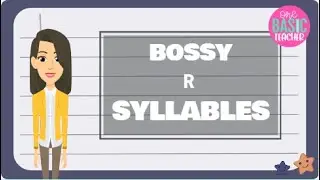 Syllabication with Bossy R Words Reading and Writing For Kids